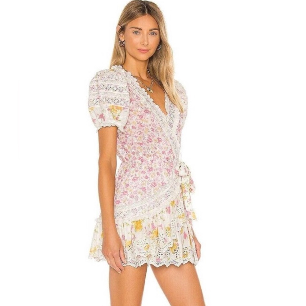 Love Shack Fancy Belen mini dress US 4